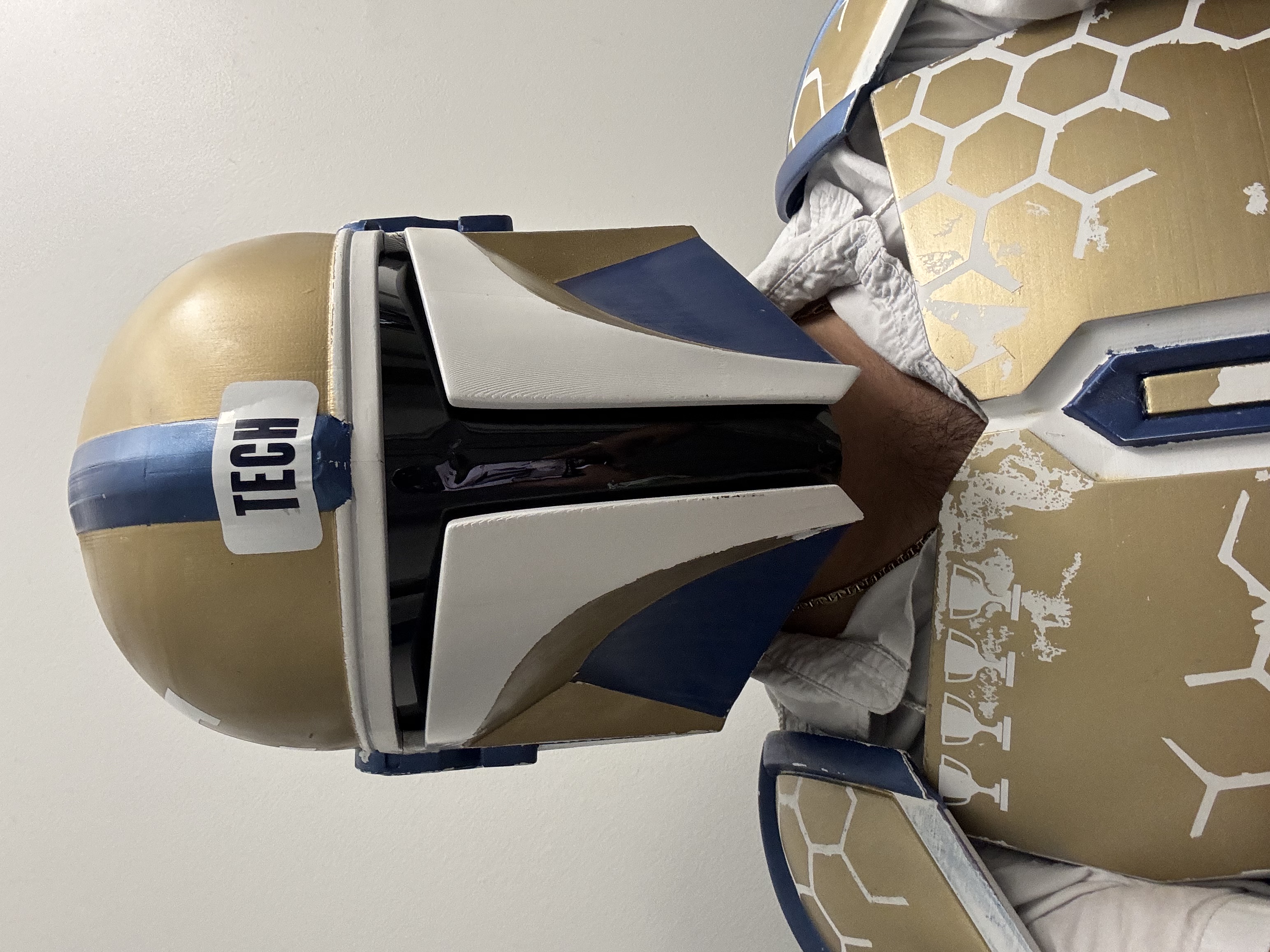 Georgia Tech Mandalorian helmet and armor