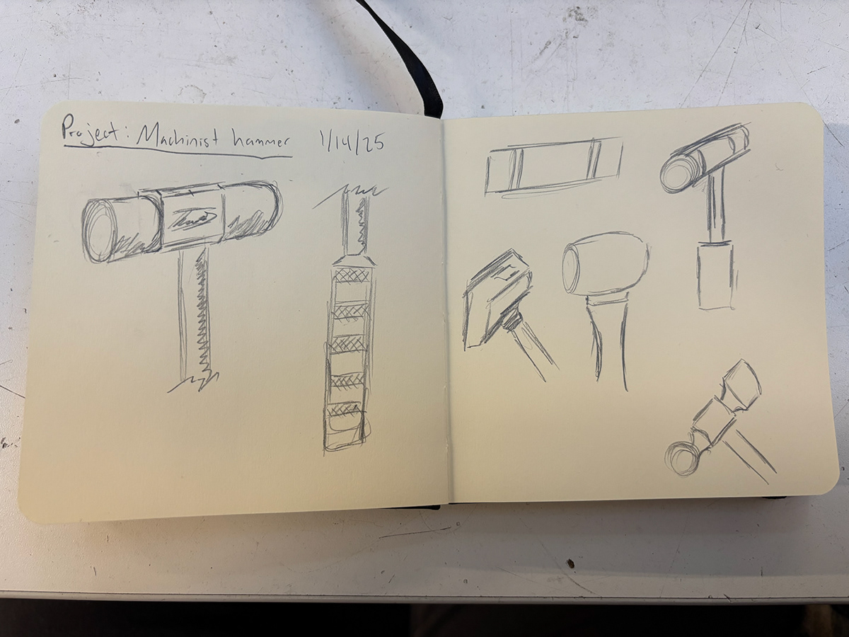 Hammer Design Sketches