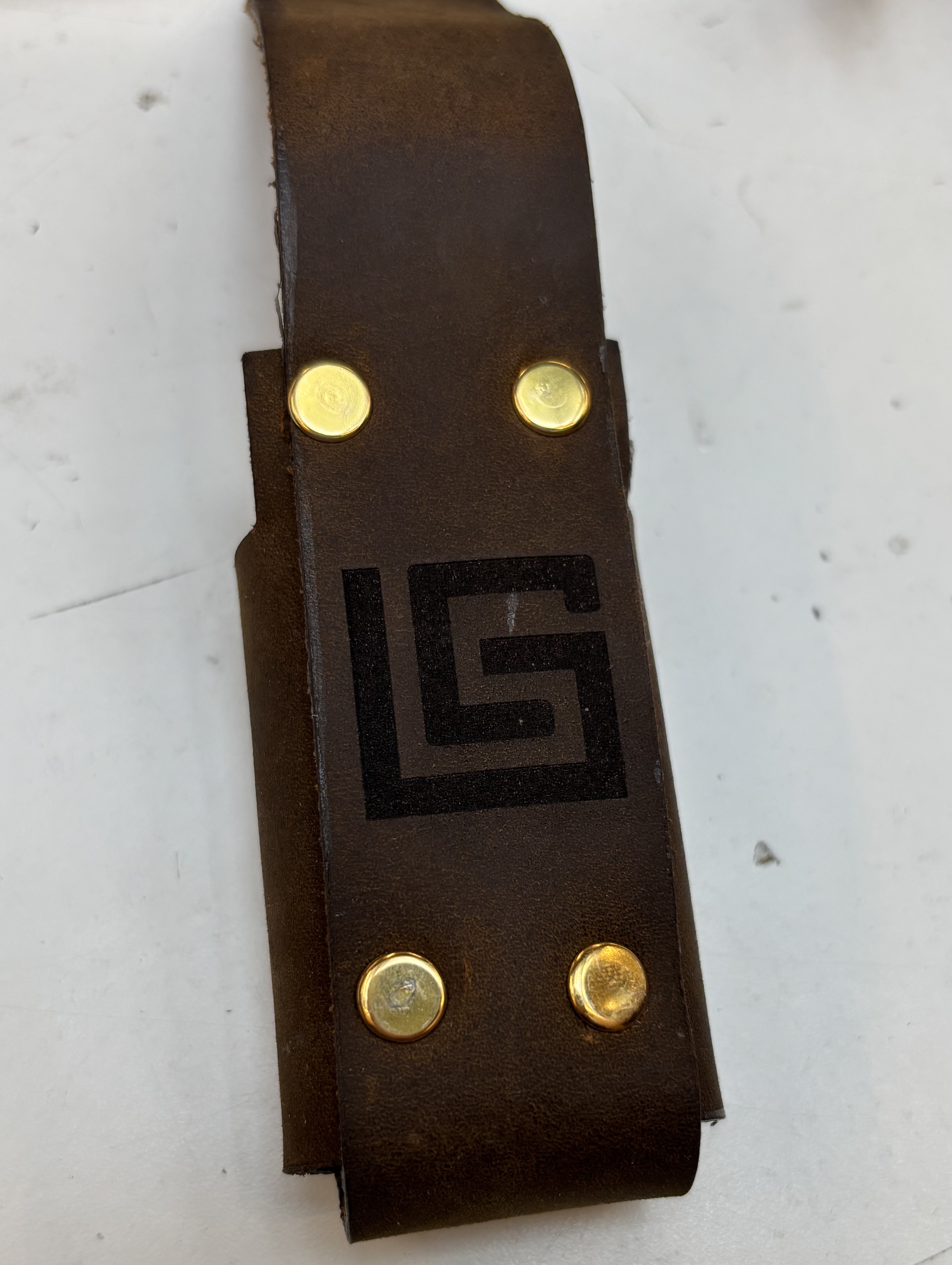 Engraved Leatherman Logo