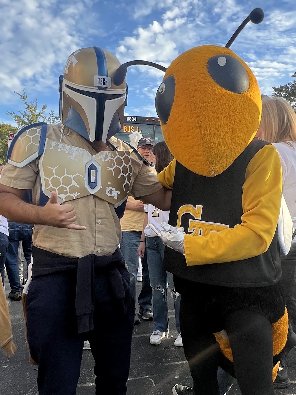 Commander Cody Helmet Back View