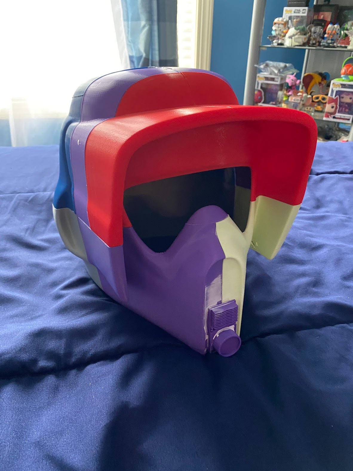 GT Mandalorian Helmet Side View